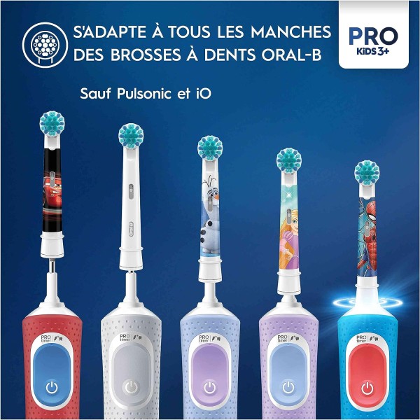 copy of 4 (Brossettes) Têtes de rechange 3D White Clean maximiser pour brosse à dents électrique Oral-B