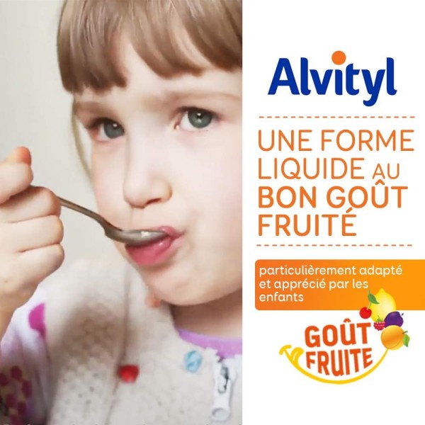 Alvityl® Vitalité – Solution buvable multivitaminée – dès 3 ans