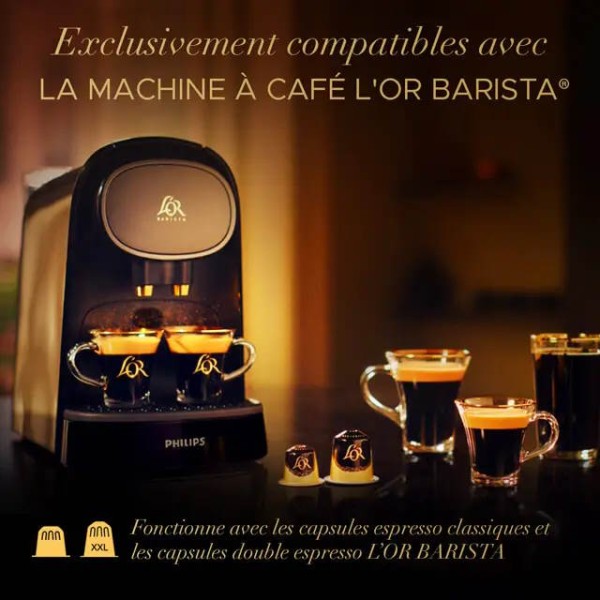 L'Or Capsules Café XXL Intensité 5 - Grand Matin - T10 (Compatible Barista)