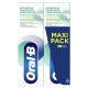 ORAL-B Dentifrice Soin Intense Gencives & Bouclier Antibactérien, Netoyage Intense (Pack de 2 x 75 ml)