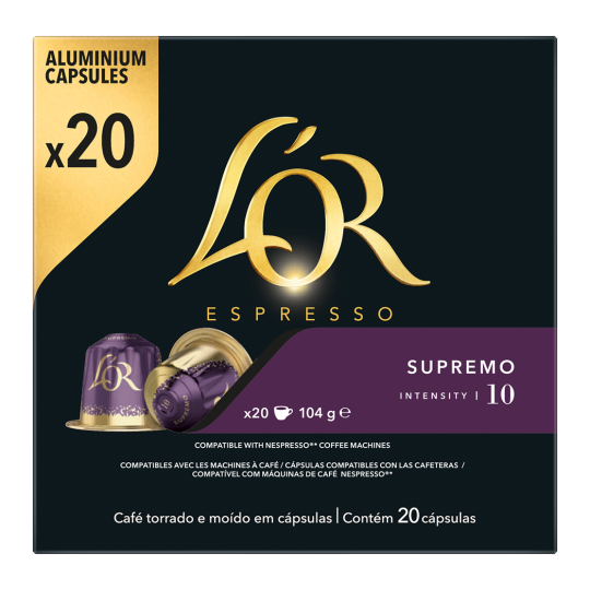 L'Or Capsules Café Intensité 10 - Forza - T20