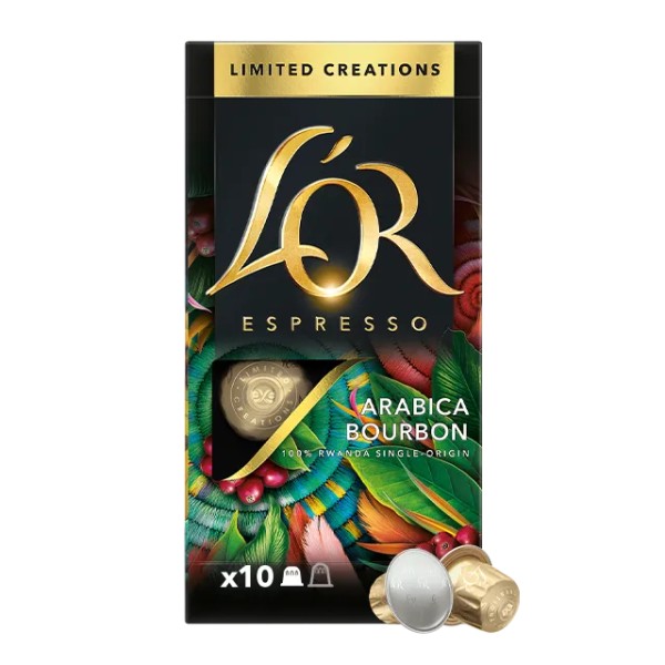 Capsules Café Intensité 8 - Arabica Bourbon - T10