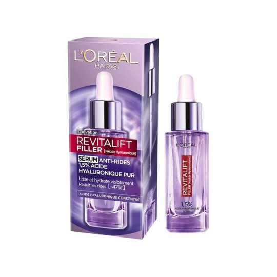 L'Oreal Revitalift Filler Sérum Anti-Rides À l’Acide Hyaluronique Pur 30 ml - Authentique - Original