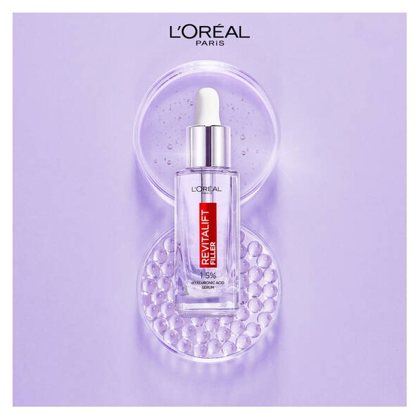 L'Oreal Revitalift Filler Sérum Anti-Rides À l’Acide Hyaluronique Pur 30 ml - Authentique - Original