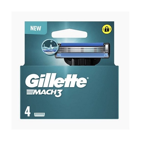 Gillette Pack 4 Recharges Mach 3