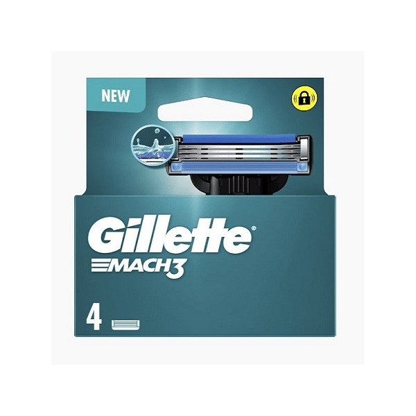 Gillette Pack 4 Recharges Mach 3