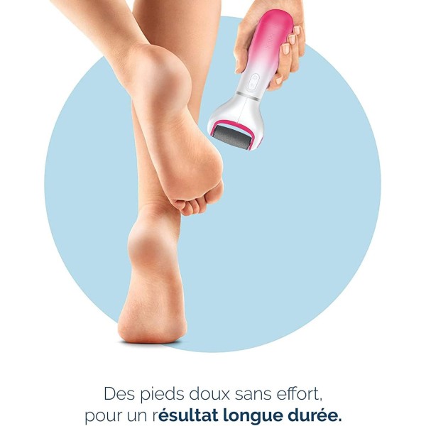 Scholl Velvet Smooth Râpe Electrique Anti-Callosités + Gommage peaux sèches - Original