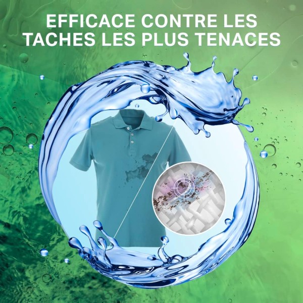 SKIP Lessive 38 Capsules 3 En 1 Fraîcheur Intense