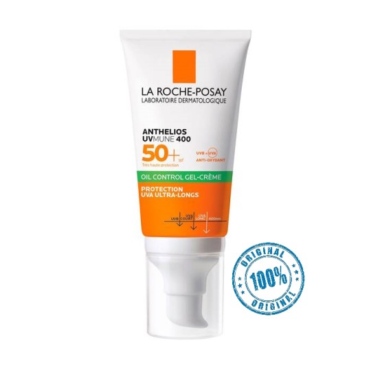 La Roche Posay Anthelios UVMUNE 400 Gel Crème Protection Solaire Ecran Total SPF 50- Authentique - Original