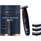 Gillette Tondeuse à Barbe Sans Fil 3 Sabot + 01 Recharge Suplémentaire - King C Styler Master