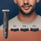 Gillette Tondeuse à Barbe Sans Fil 3 Sabot + 01 Recharge Suplémentaire - King C Styler Master