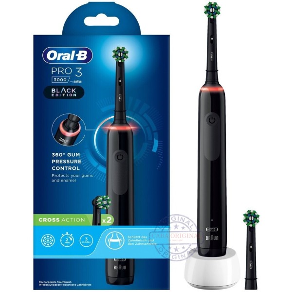 ORAL-B Brosse à Dents Electrique Rechargeable Pro 3 3000 Sensitive Clean