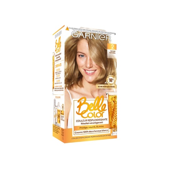 copy of GARNIER Belle Color Crème de coloration à l’huile de germe de blé (n° 3 Blond Doré Naturel)