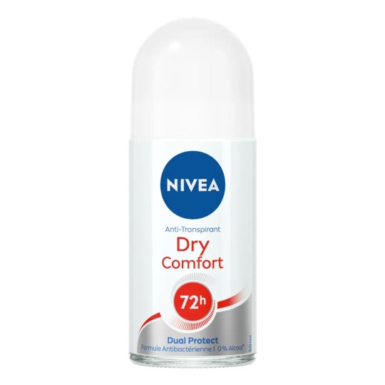 Nivea - DRY COMFORT Déodorant (Bille) Anti-Transpirant 72h 50 ml - Original