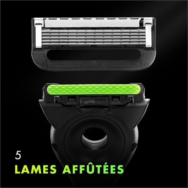 Gillette Labs Pack de 6 Recharges Avec Barre Exfoliante