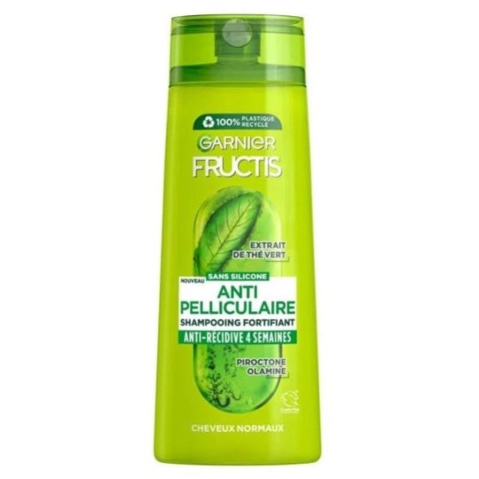 Garnier Fructis Anti-Pelliculaire Shampoing Fortifiant Thé Vert 250ml