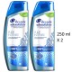 HEAD & SHOULDERS Pack de 2 Shampoings Pure Intense Détox Antipelliculaire Aux Minéraux Marins (2x250 ml)