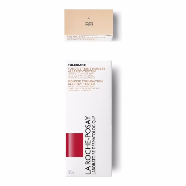 La Roche Posay TOLERIANE Fond de Teint Matifiant n°01 Ivoire - SPF20