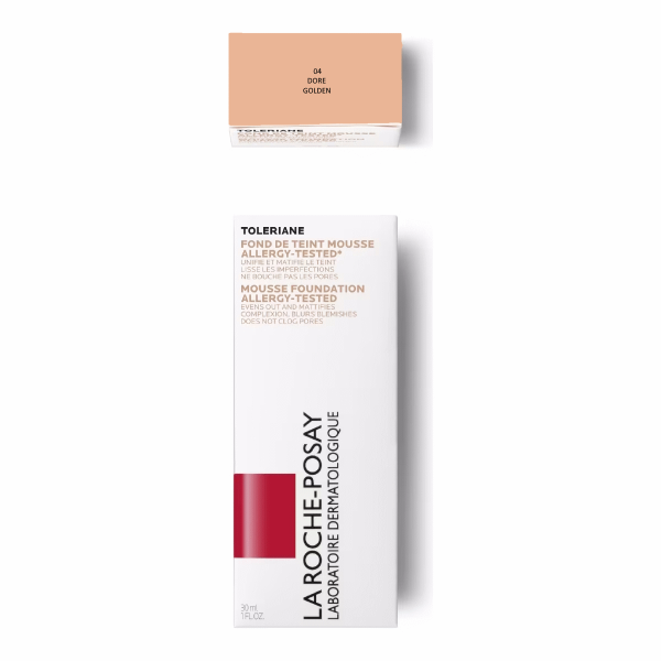 La Roche POSAY TOLERIANE Fond de Teint Matifiant SPF20 - Doré n04 - 30ml