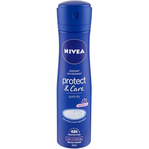 Nivea - Déodorant Spray Protect & care Déodorant 48h- 150 ml