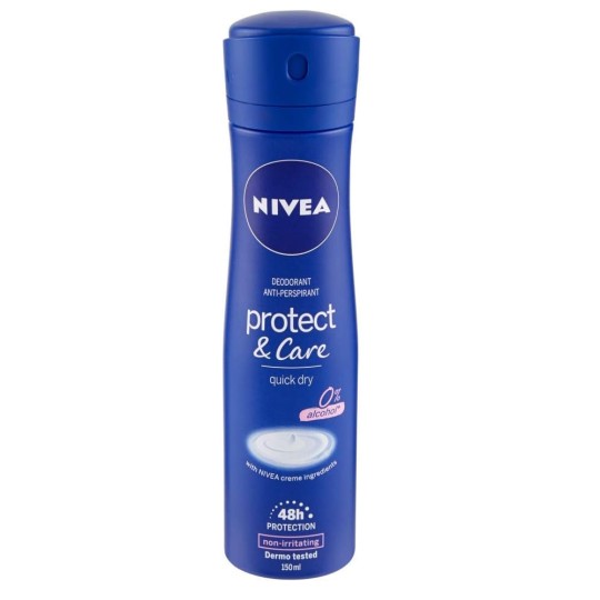 Nivea - Déodorant Spray Protect & care Déodorant 48h- 150 ml