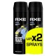 Axe Lot de 2 Déodorant Alasca 48h non STOP 2x200ml