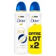 Dove Lot de 2 Déodorants Anti-Transpirant Original Advanced Care (2 x 200ml)