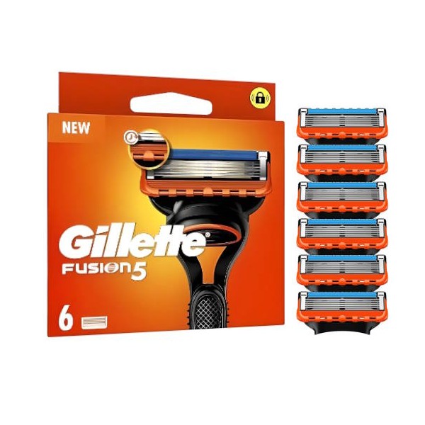 copy of Gillette Fusion 5 Pack 4 de Recharges