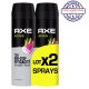 Axe Lot de 2 Epic Fresh Déodorant 72h anti-transpirant 2x200ml - Athentique Original