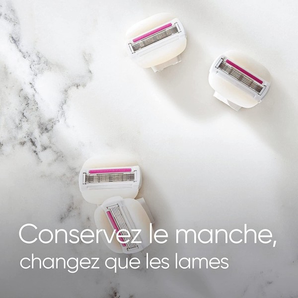 Pack 3 Recharges pour Rasoir Femme VENUS Comfortglide Sugarberry - Original