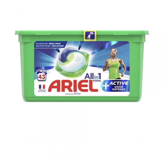 copy of Ariel Pods+ 4 en 1 +Unstoppables Touche de Lenor (40 Capsules)