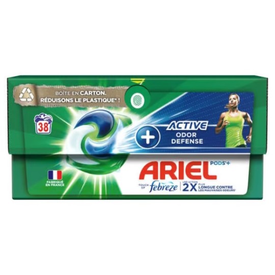 Ariel Pods+ Complete Fiber Protection All In One (38 Capsules)