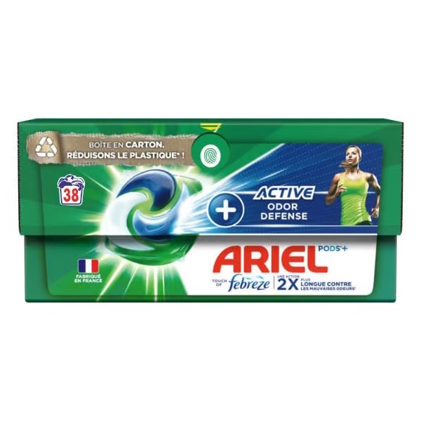 Ariel Pods+ Complete Fiber Protection All In One (38 Capsules)