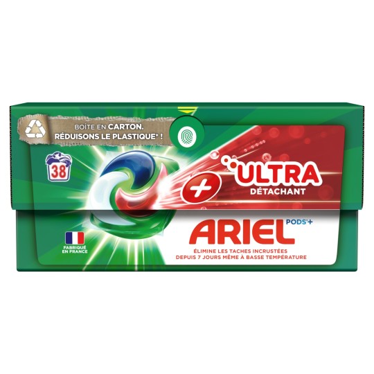 copy of Ariel Pods+ 4 en 1 +Unstoppables Touche de Lenor (40 Capsules)