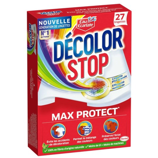 Decolor STOP Max Protect + Eco 27 Lingettes