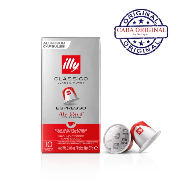 Illy CLASSICO en Capsules compatible Nespresso T10