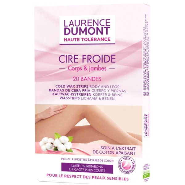 Laurence Dumont Cire Froide Corps & Jambes 20 Bandes