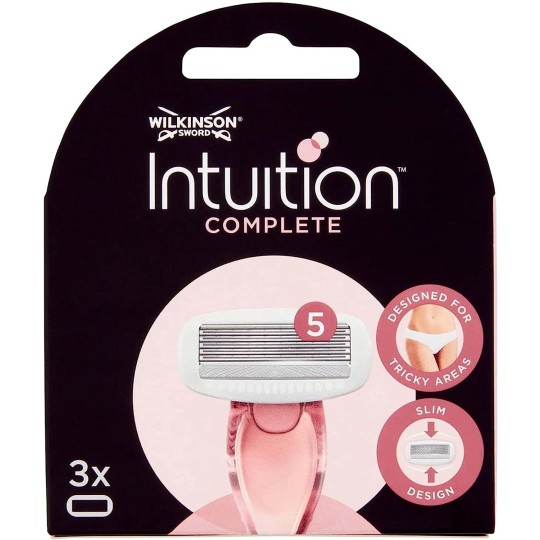 Wilkinson 3 Recharges pour Rasoir femme intuition complete