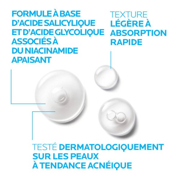 La Roche Posay EFFACLAR Sérum à l'Acide Salicylique Ultra Concentré 30 ml - Original