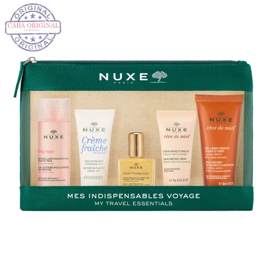 Nuxe Trousse de Voyage Soins Visage et Corps (5 Pièces) - Original