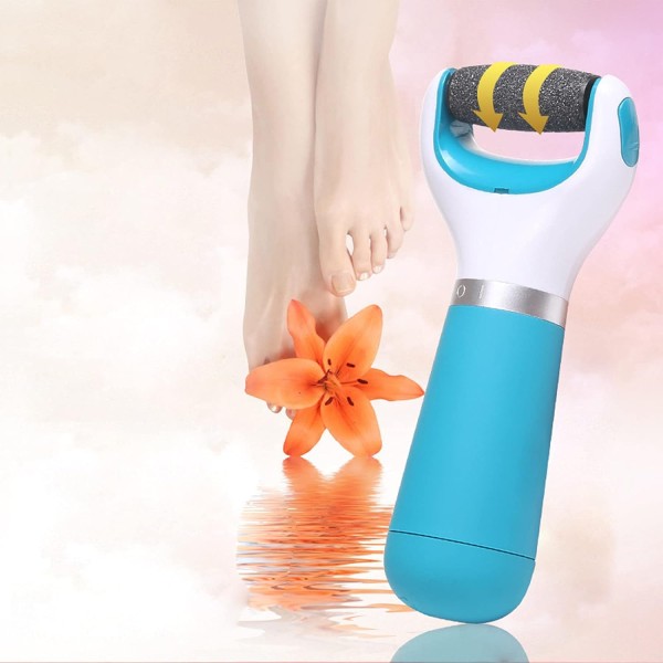 Scholl Râpe Pieds Electrique Velvet Smooth Rouleau Exfoliant et Anti-Callosités avec Recharge